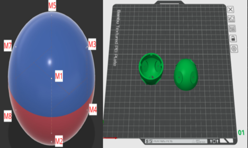 Eight-microphone spherical array prototype